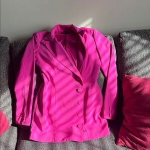 Elegant Pink Women's Blazer